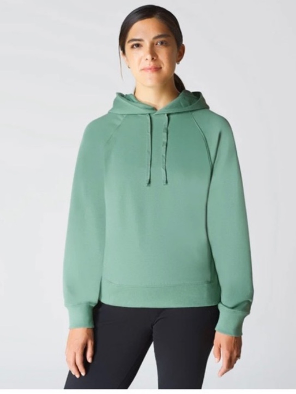 Ibex Tranquil Hoodie Sweatshirt in Wave Lite Size Large